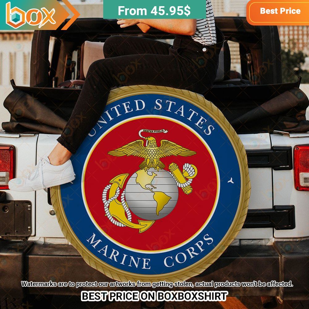 United States Marine Corps Spare Tire Cover Rejuvenating picture