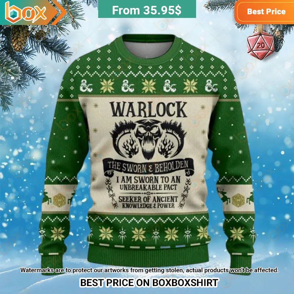 Warlock the Sworn and Beholden DnD Sweatshirt Heroine