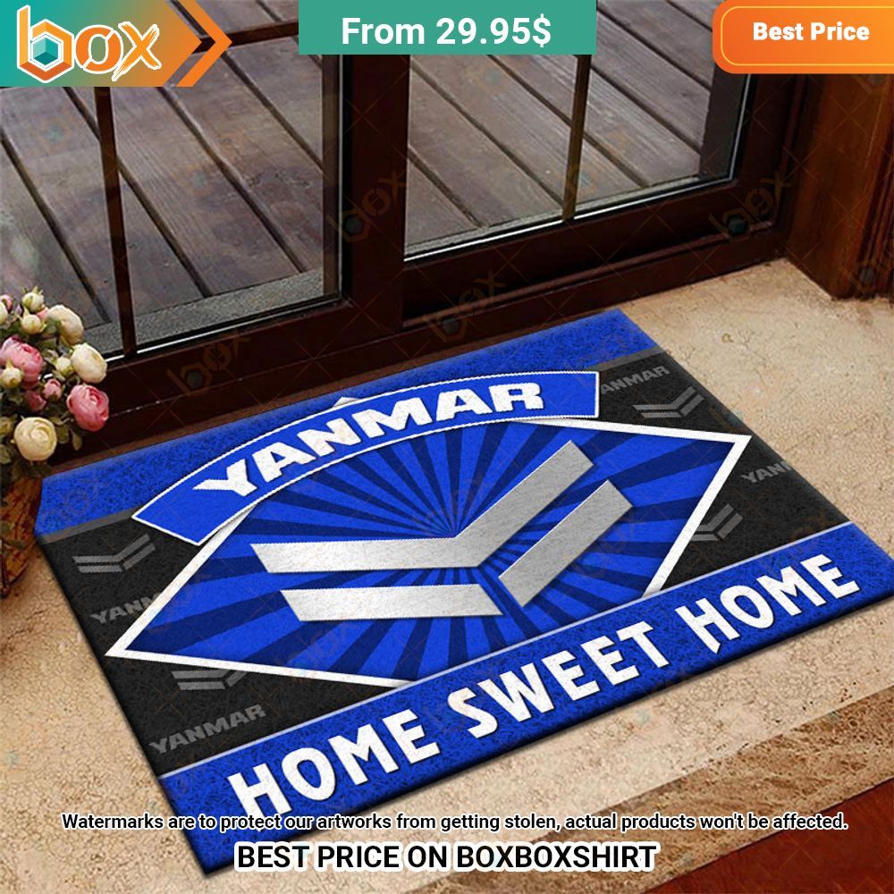 Yanmar Home Sweet Home Doormat Cool DP