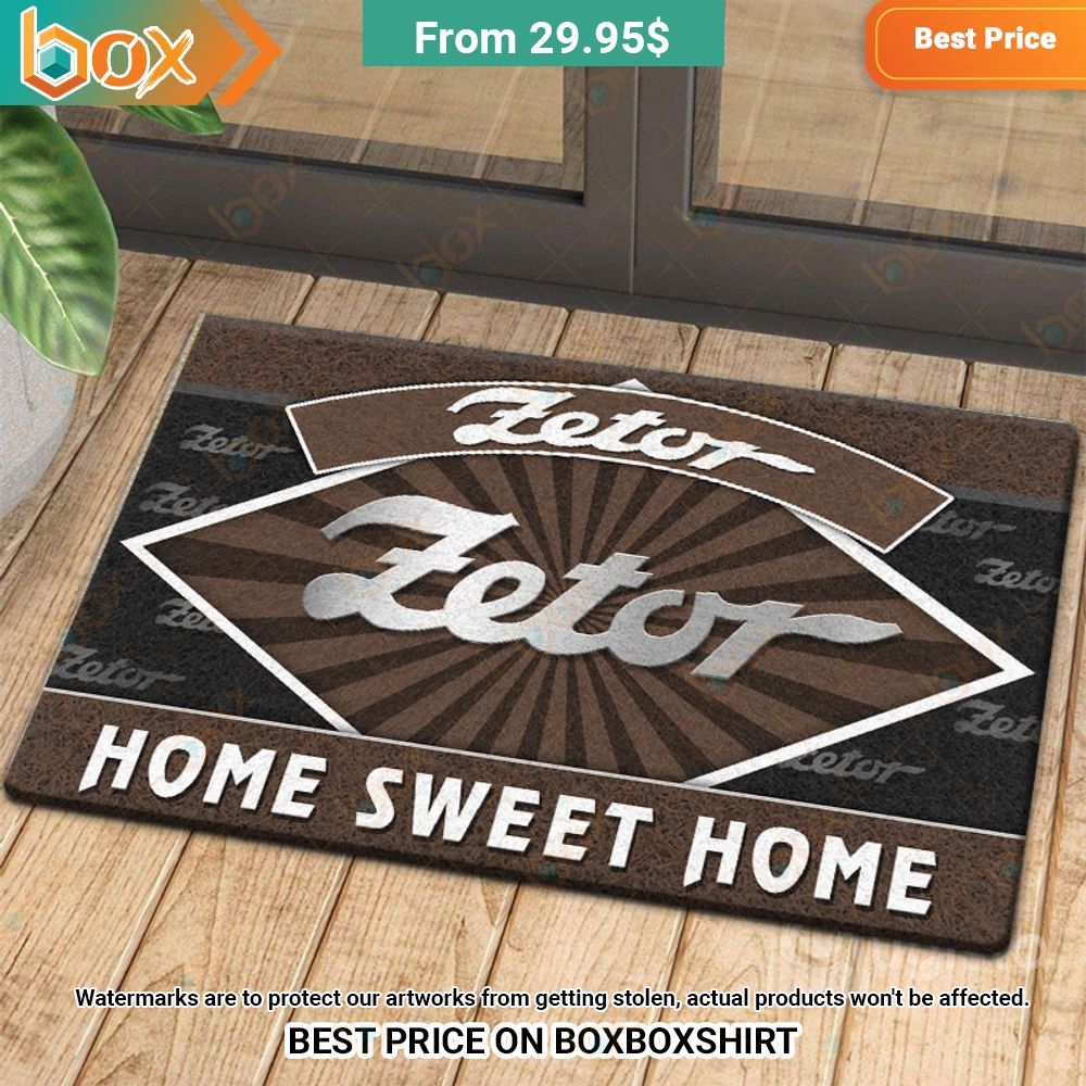 Zetor Home Sweet Home Doormat Handsome as usual