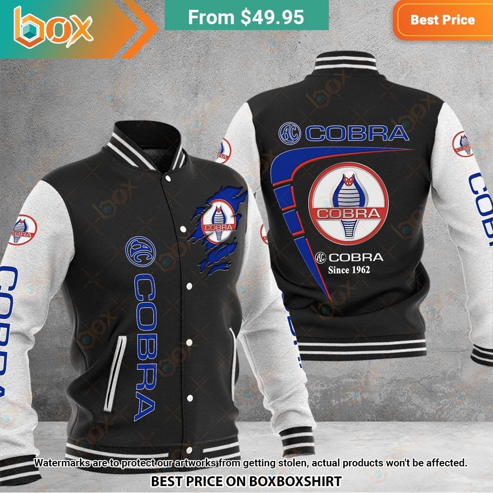 AC Cobra Baseball Jacket You are changing drastically for good, keep it up