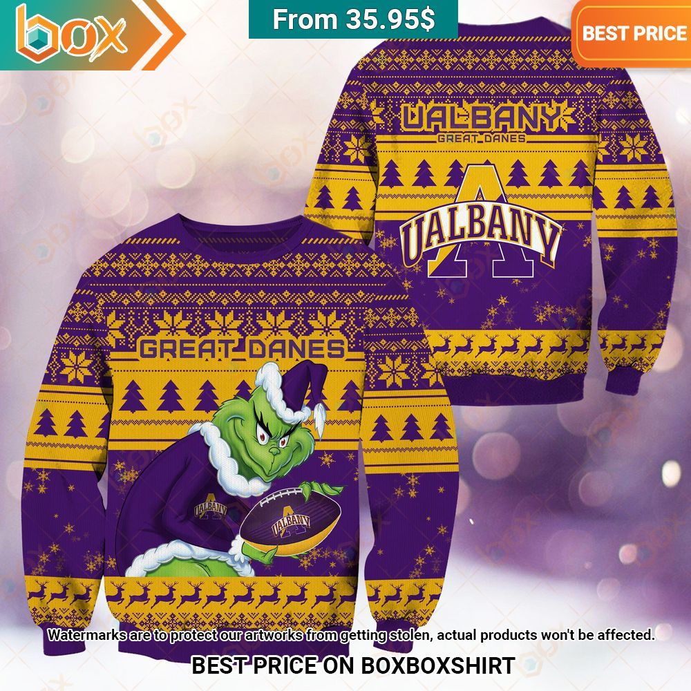 Albany Great Danes Grinch Christmas Sweater Beauty queen