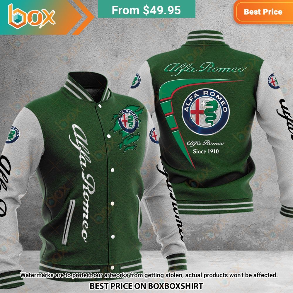 Alfa Romeo Baseball Jacket Wow! What a picture you click