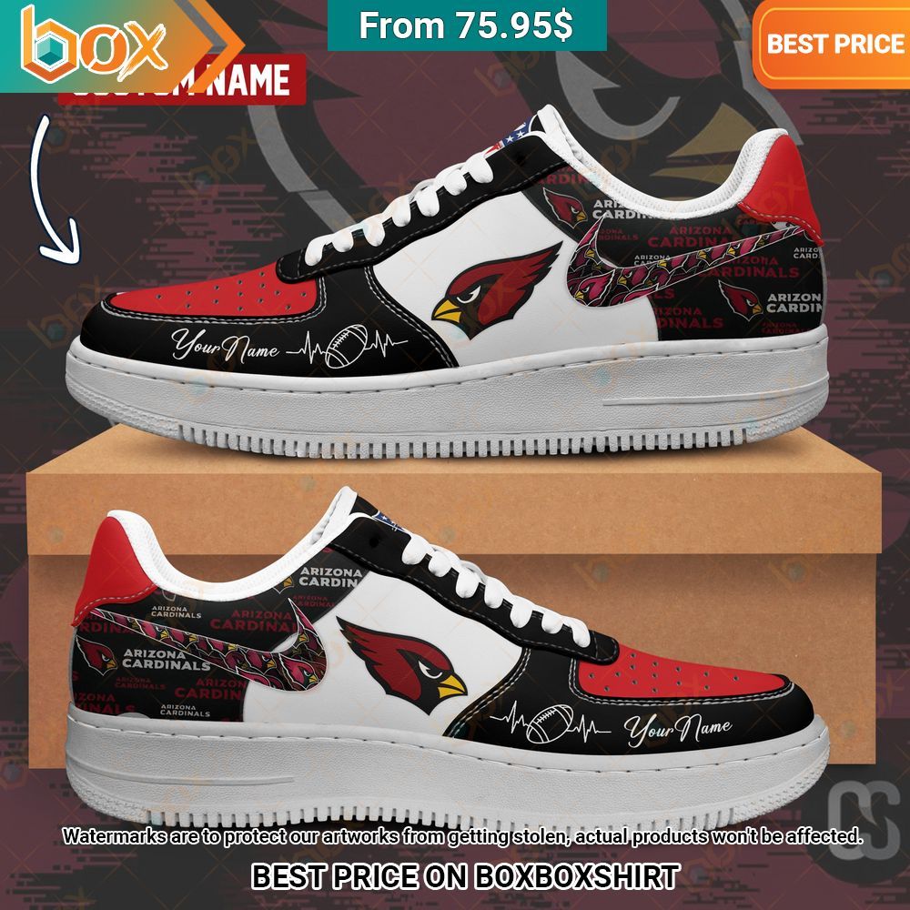 Arizona Cardinals Nike Gucci Air Force Shoes -  Worldwide  Shipping