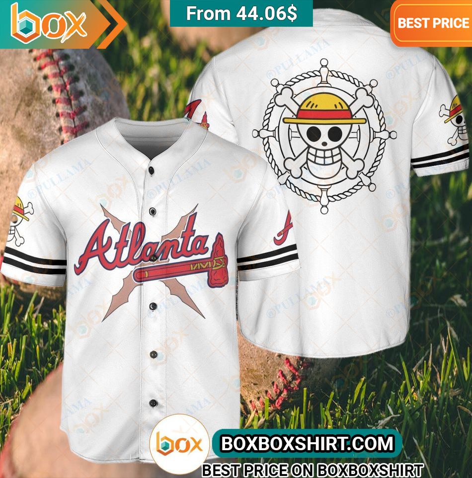 Atlanta Braves Straw Hat Luffy Baseball Jersey You look different and cute