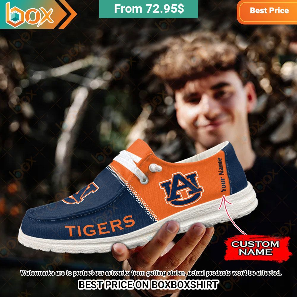 Auburn Tigers Hey Dude Shoes Stand easy bro