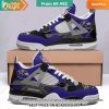 Baltimore Ravens NFL Custom Air Jordan 4 Sneaker You look different and cute