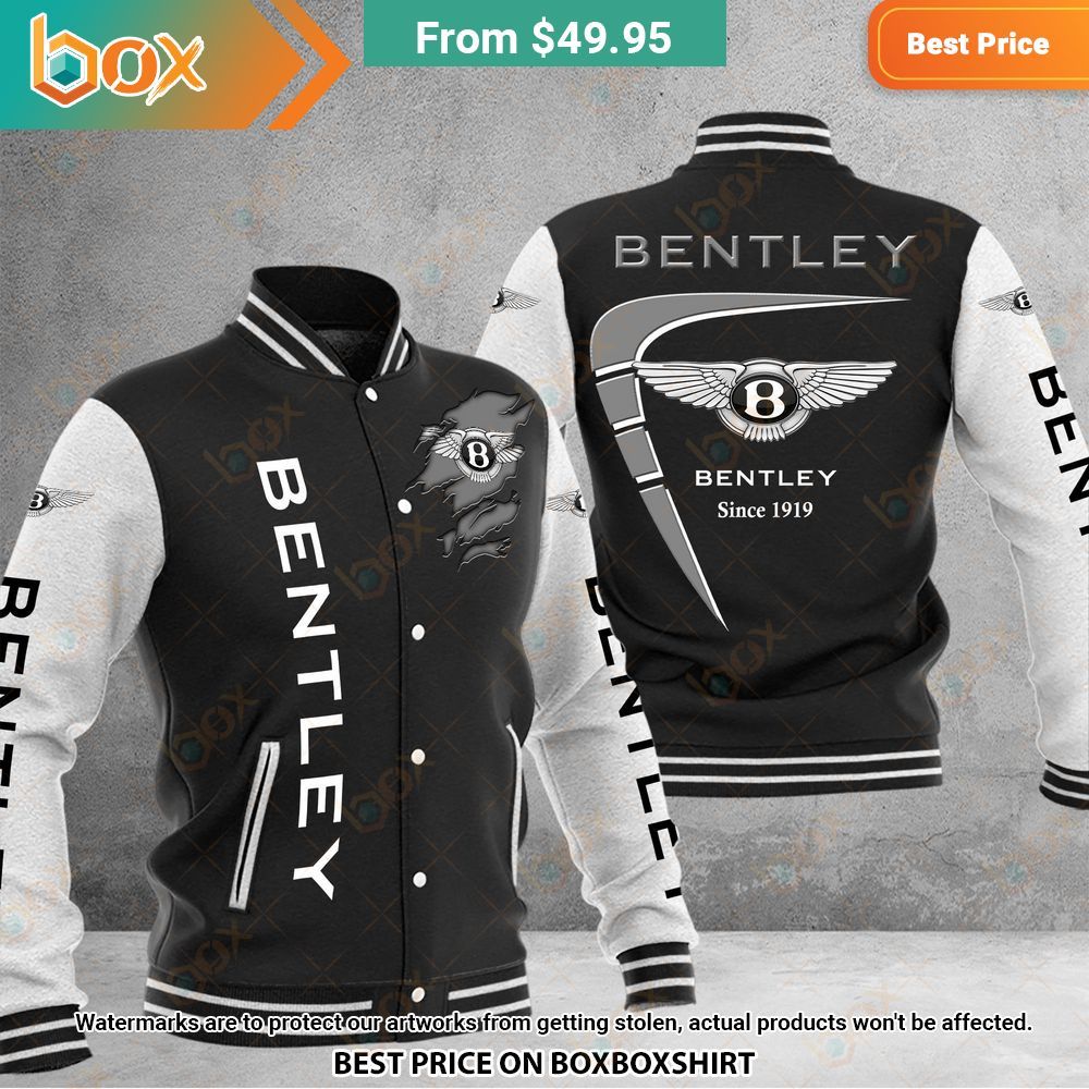 Bentley Baseball Jacket Royal Pic of yours