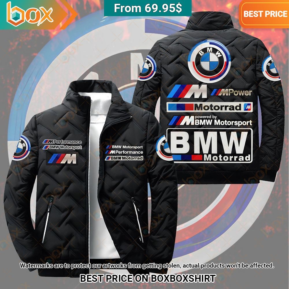 BMW Motorrad Puffer Jacket Damn good
