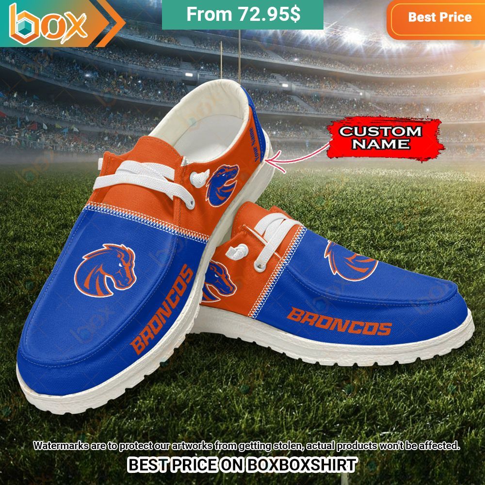 Boise State Broncos Hey Dude Shoes You tried editing this time?