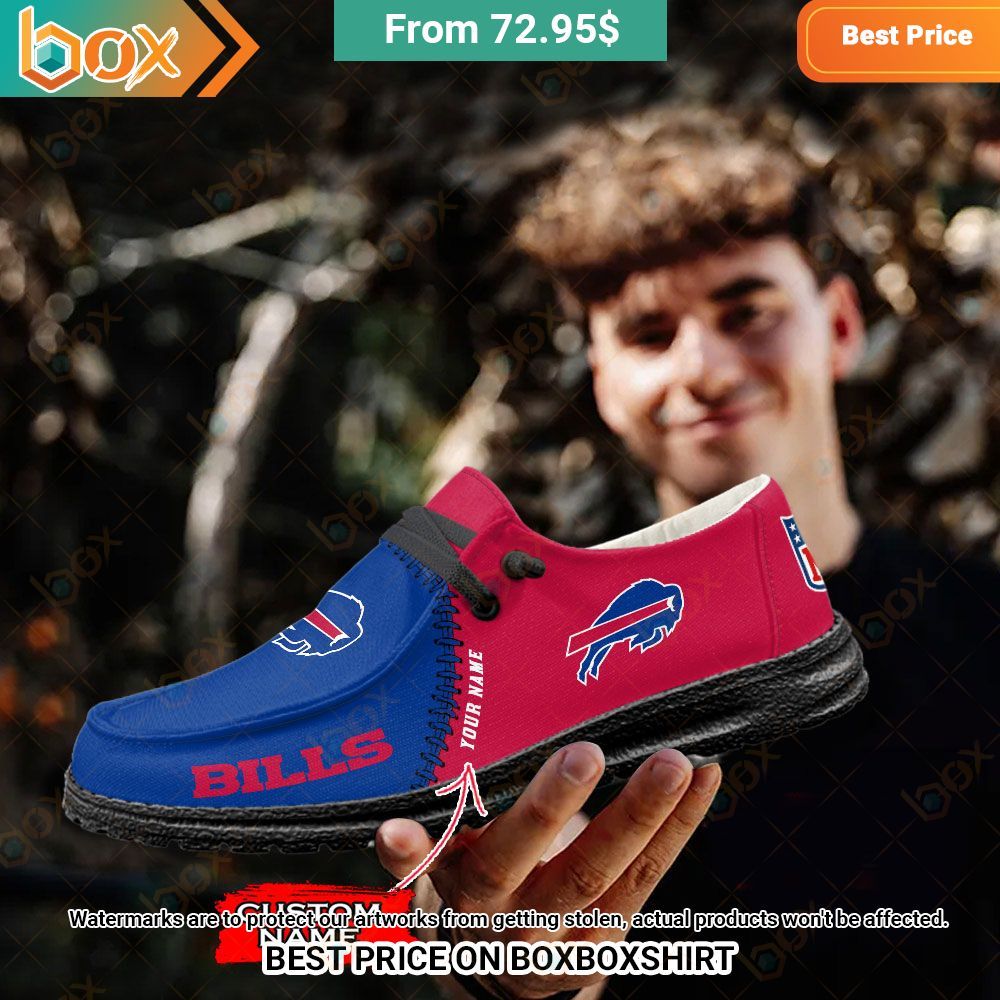 Buffalo Bills Custom Hey Dude Shoes Impressive picture.