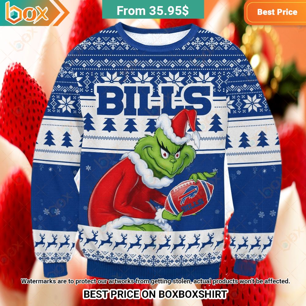 Buffalo Bills Grinch Sweater You are getting me envious with your look