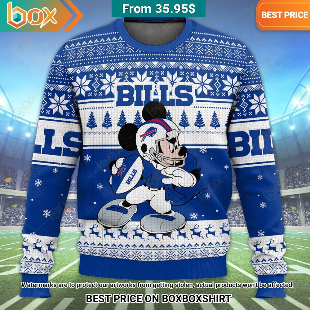 Buffalo Bills Mickey Mouse Christmas Sweater Which place is this bro?