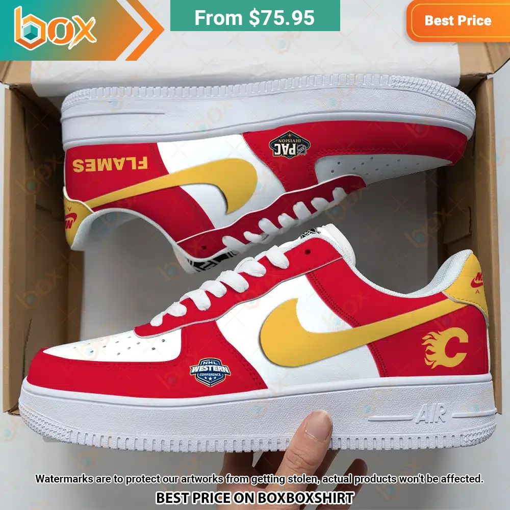 Calgary Flames Nike Air Force 1 This is your best picture man