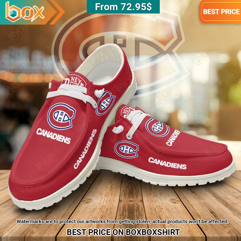 Canadiens de Montréal Hey Dudes Shoes You look beautiful forever