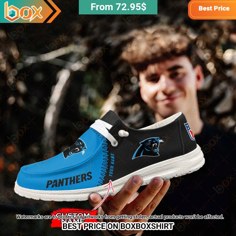 Carolina Panthers Custom Hey Dude Shoes You guys complement each other