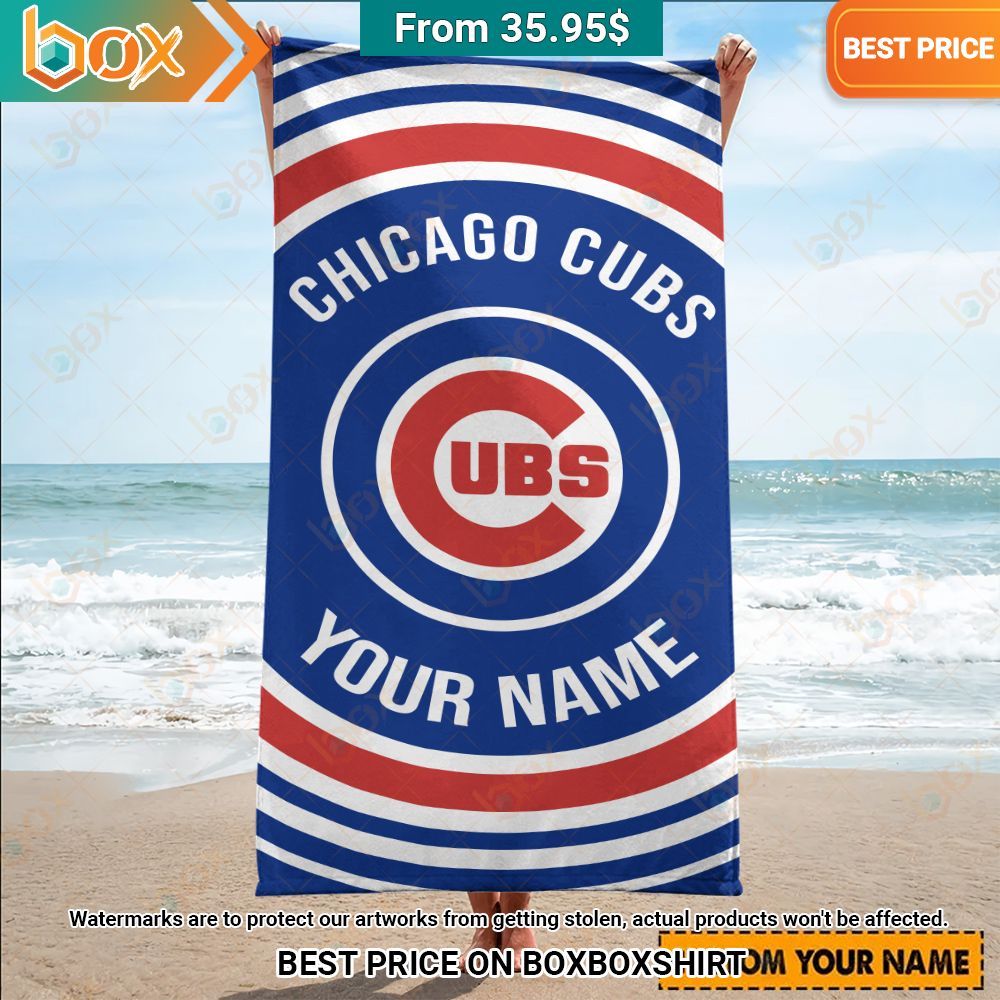 Chicago Cubs Custom Beach Towel Have you joined a gymnasium?