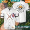 Chicago Cubs Straw Hat Luffy Baseball Jersey Natural and awesome