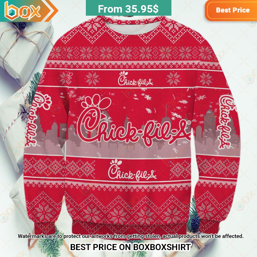 Chick fil A Chrismas Sweater You guys complement each other