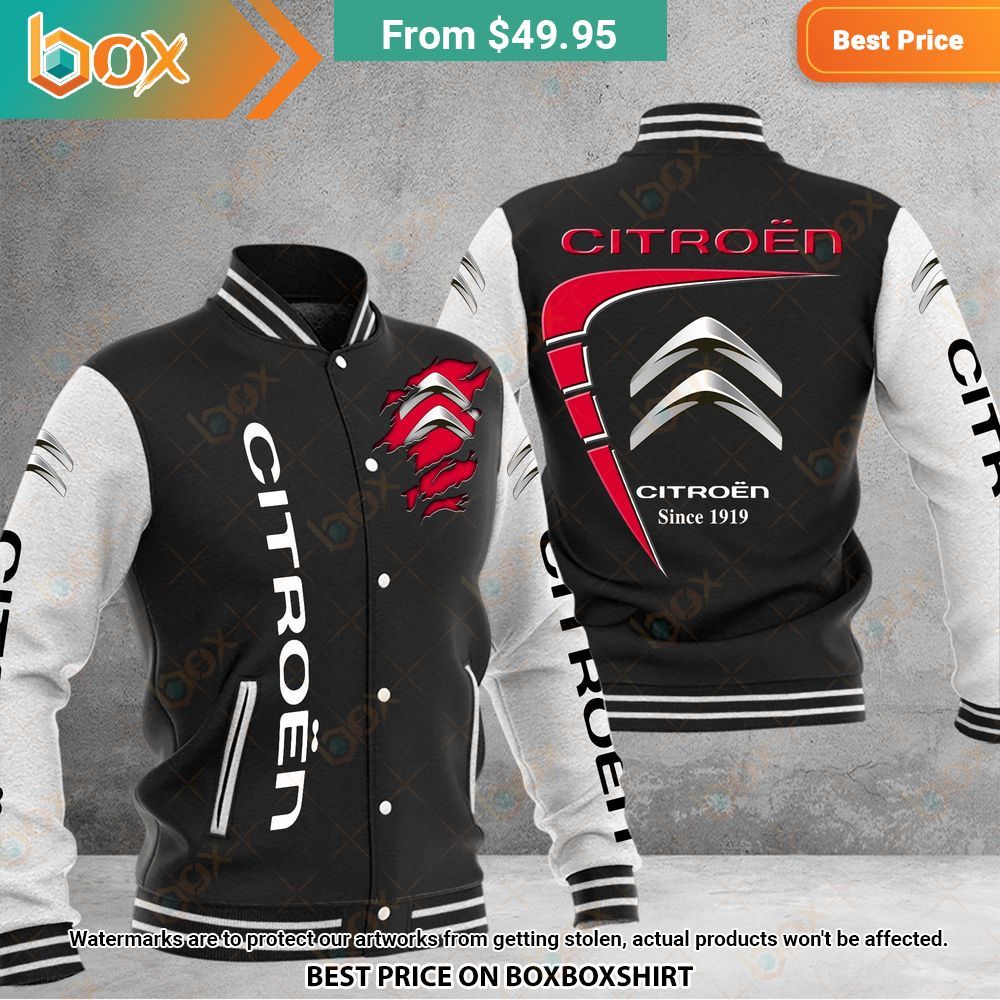 Citroen Baseball Jacket Your face has eclipsed the beauty of a full moon
