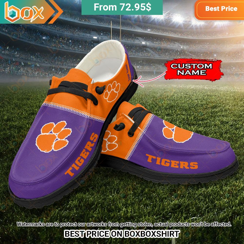 Clemson Tigers Hey Dude Shoes Handsome as usual
