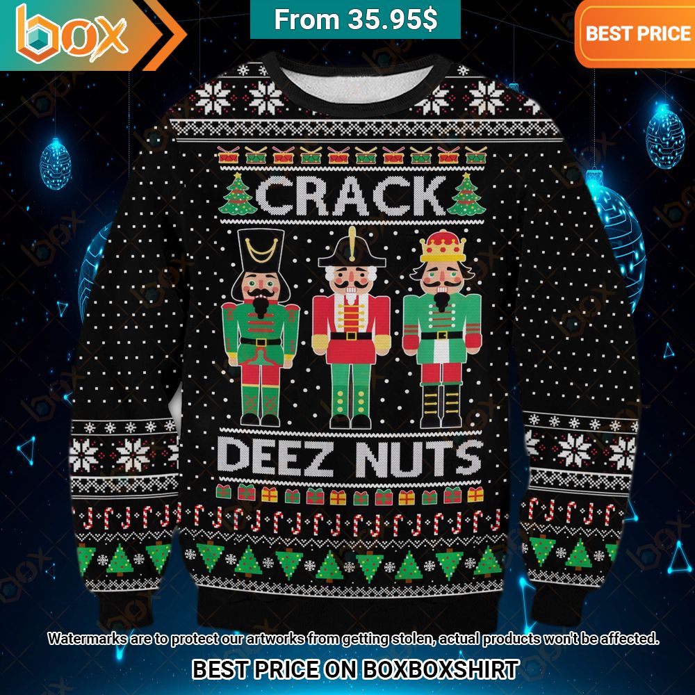 Crack Deez Nuts Christmas Sweater Loving, dare I say?