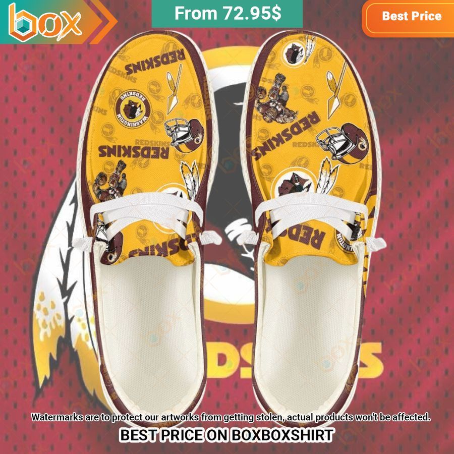 Custom Washington Redskins Hey Dude Shoes How did you learn to click so well