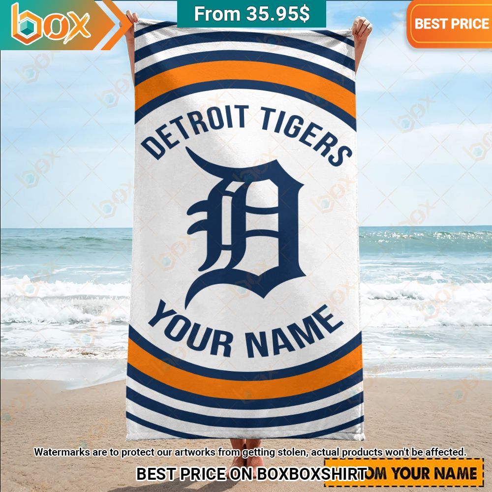 Detroit Tigers Custom Beach Towel Hey! Your profile picture is awesome