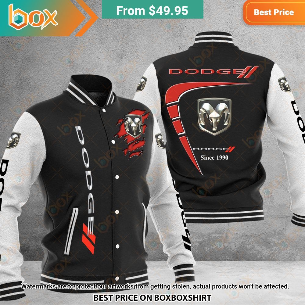 Dodge Baseball Jacket This is awesome and unique