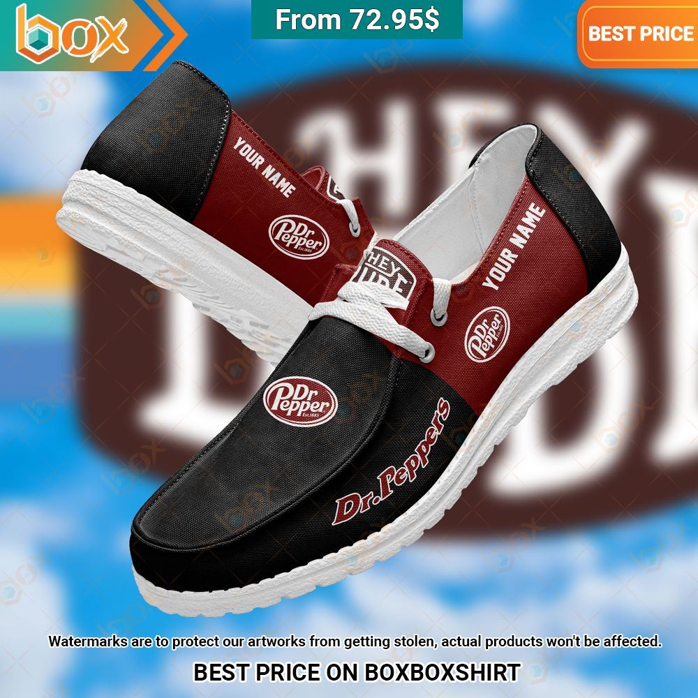 Dr Pepper Custom Hey Dude Shoes Our hard working soul