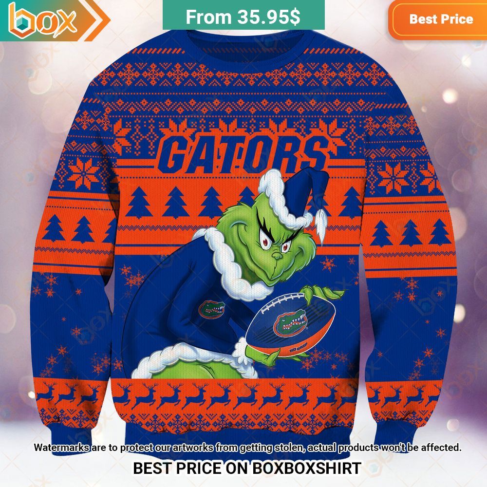 Florida Gators NCAA Grinch Sweater Loving, dare I say?