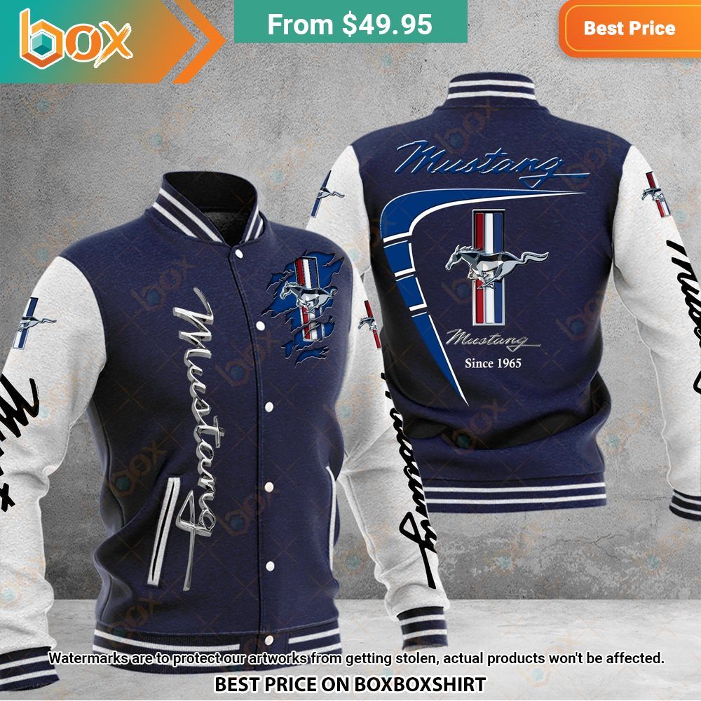 Ford Mustang Baseball Jacket She has grown up know