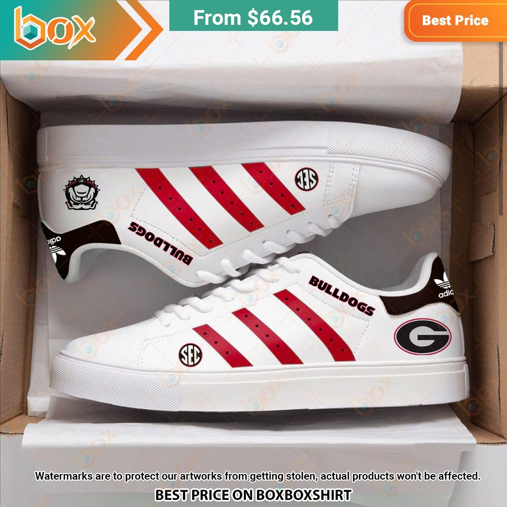 georgia bulldogs stan smith low top shoes 1 509.jpg