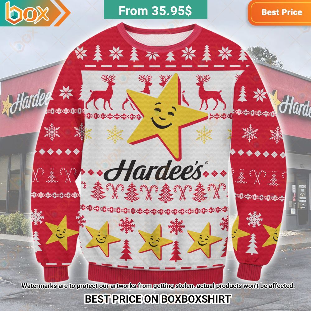 Hardee's Chrismas Sweater You are always amazing