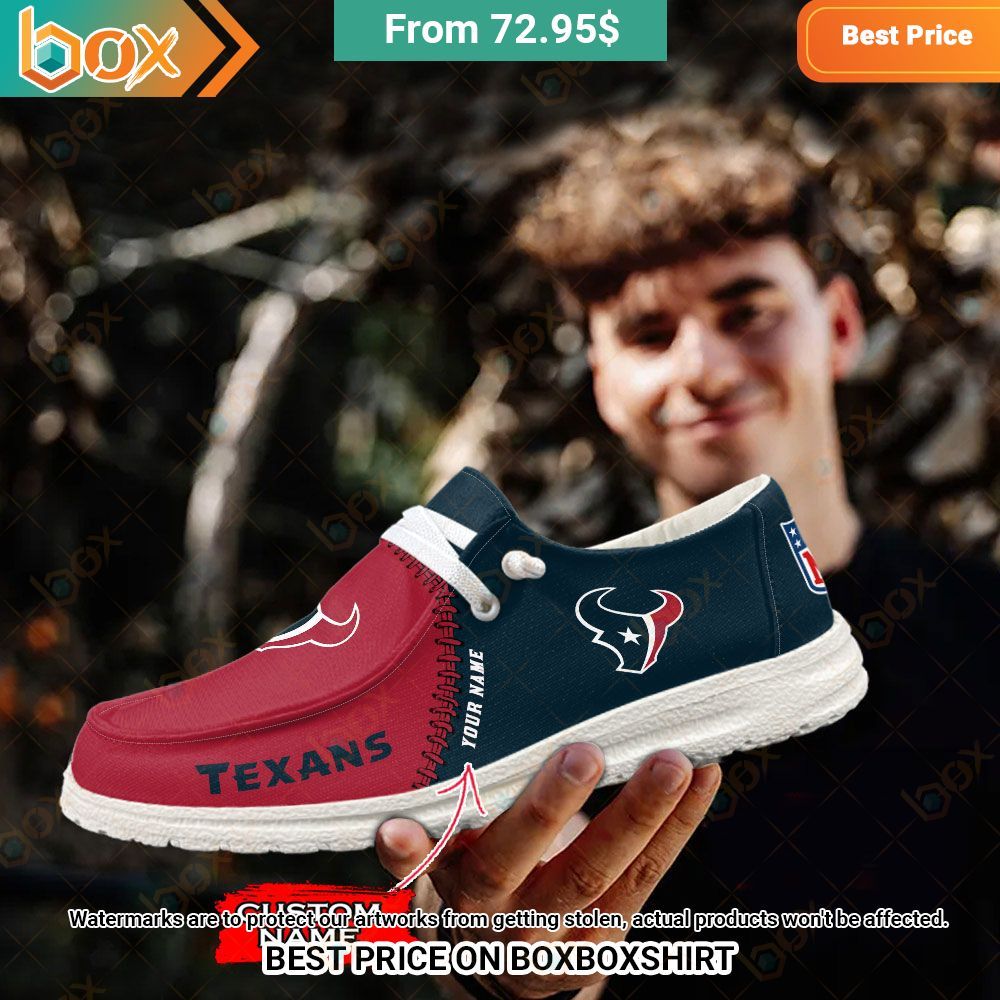Houston Texans Custom Hey Dude Shoes Loving click