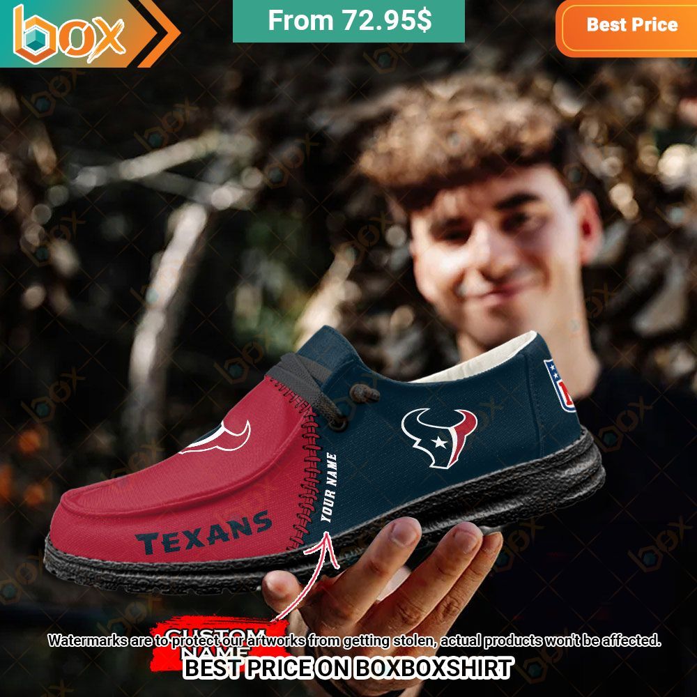Houston Texans Custom Hey Dude Shoes You guys complement each other