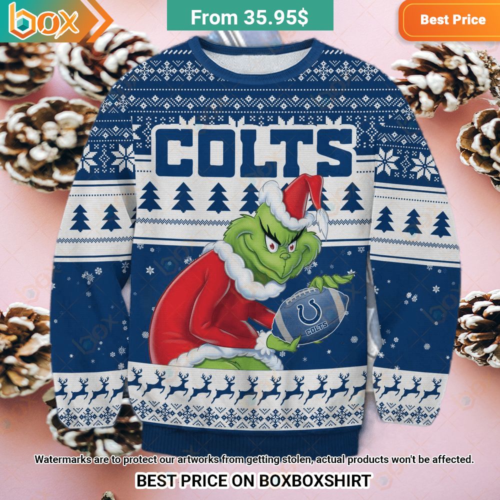 Indianapolis Colts Grinch Sweater You are always amazing