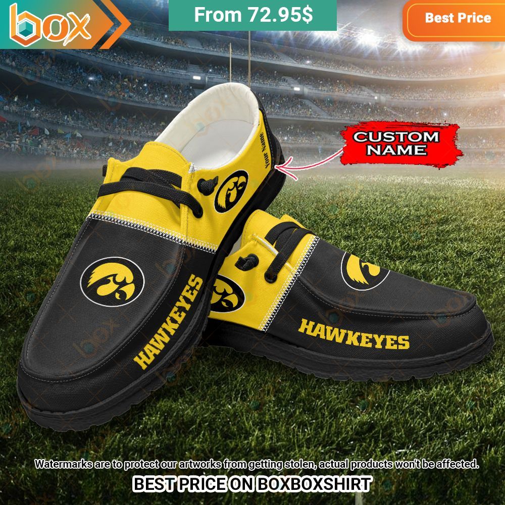 Iowa Hawkeyes Hey Dude Shoes I love how vibrant colors are in the picture.