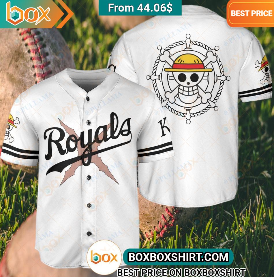 Kansas City Royals Straw Hat Luffy Baseball Jersey Which place is this bro?