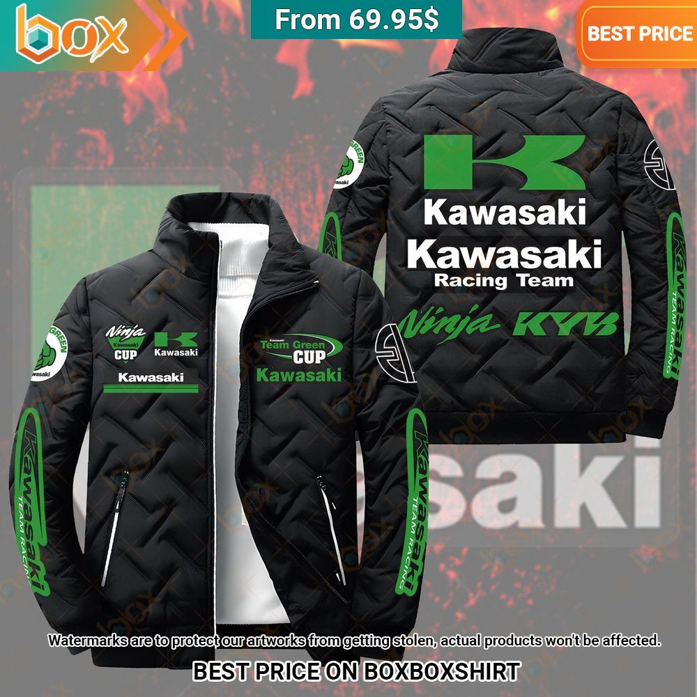 Kawasaki Racing Team Puffer Jacket Ah! It is marvellous