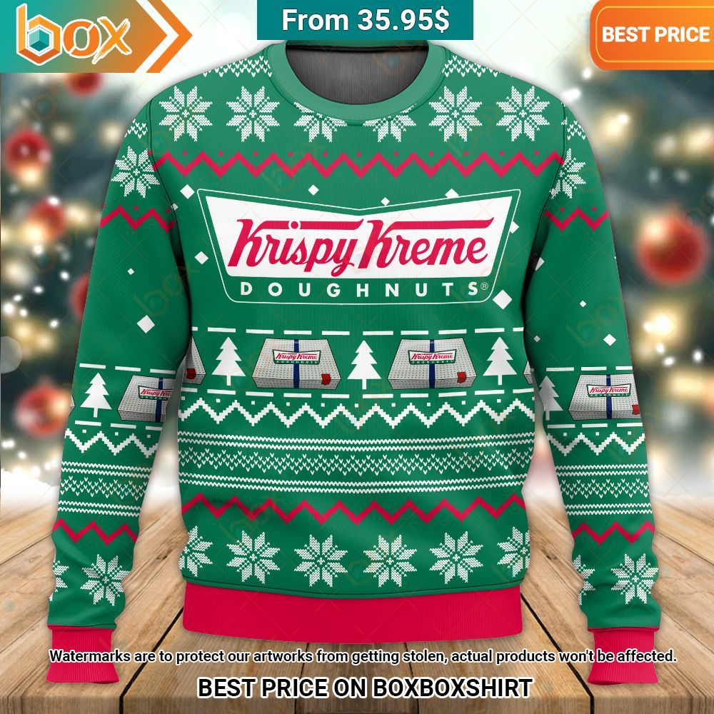 Krispy Kreme Christmas Sweater This is your best picture man