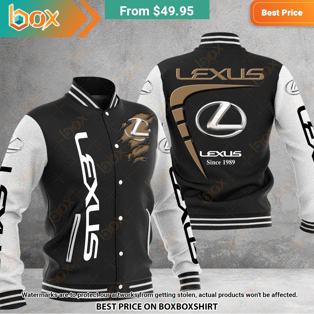 Lexus Baseball Jacket Best couple on earth