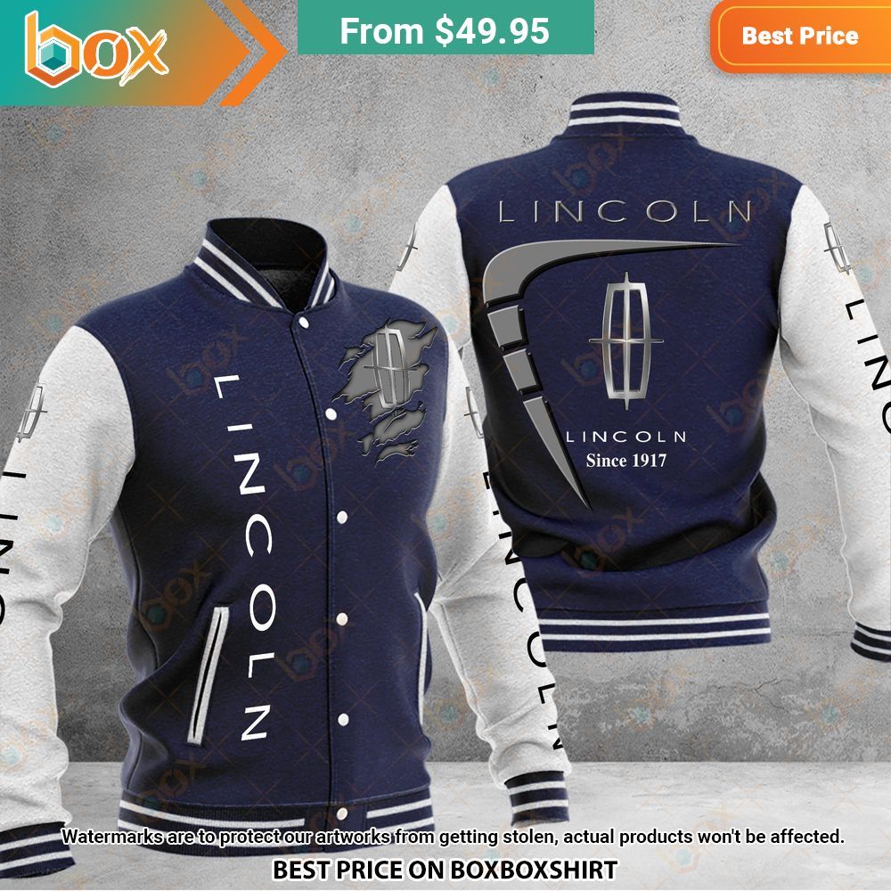 Lincoln Baseball Jacket Beauty lies within for those who choose to see.