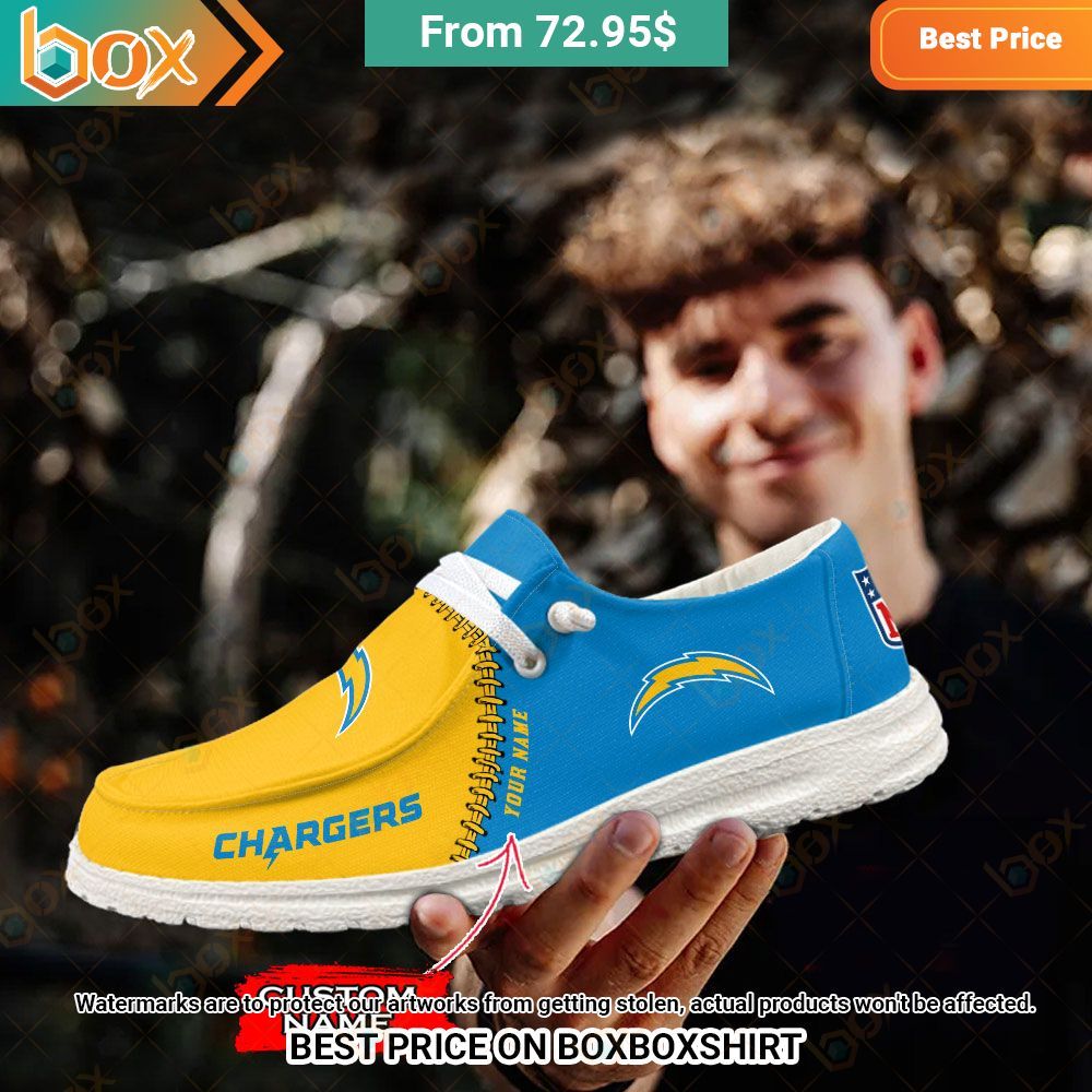 Los Angeles Chargers Custom Hey Dude Shoes You tried editing this time?