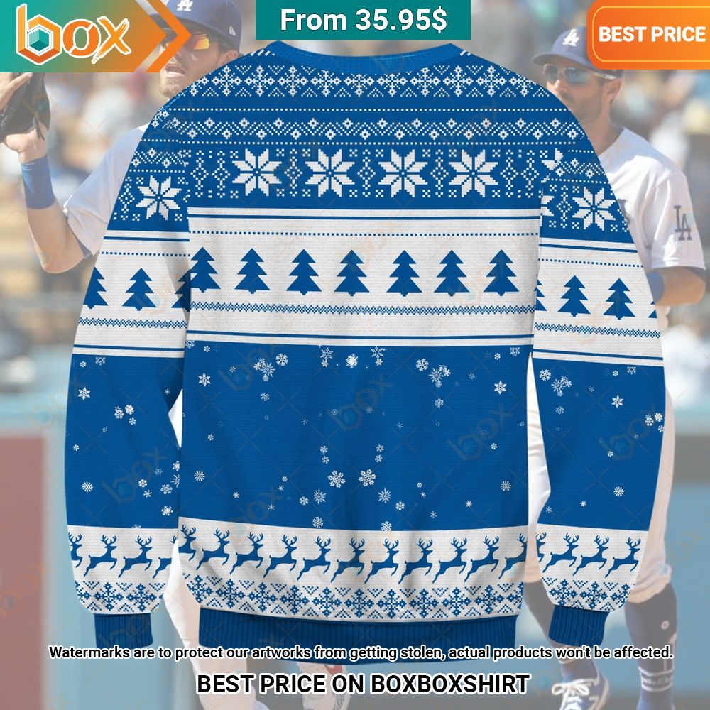 Los Angeles Dodgers Grinch Christmas Sweater Royal Pic of yours
