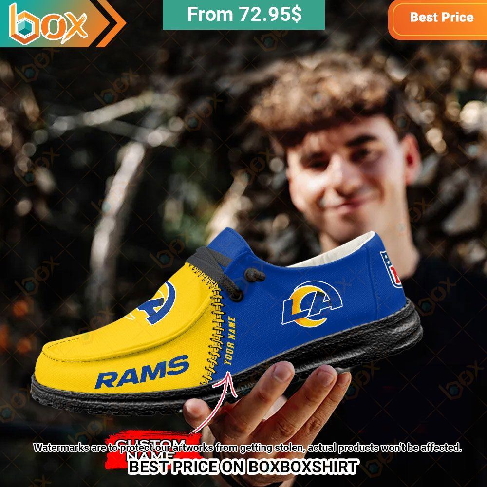 Los Angeles Rams Custom Hey Dude Shoes This is your best picture man