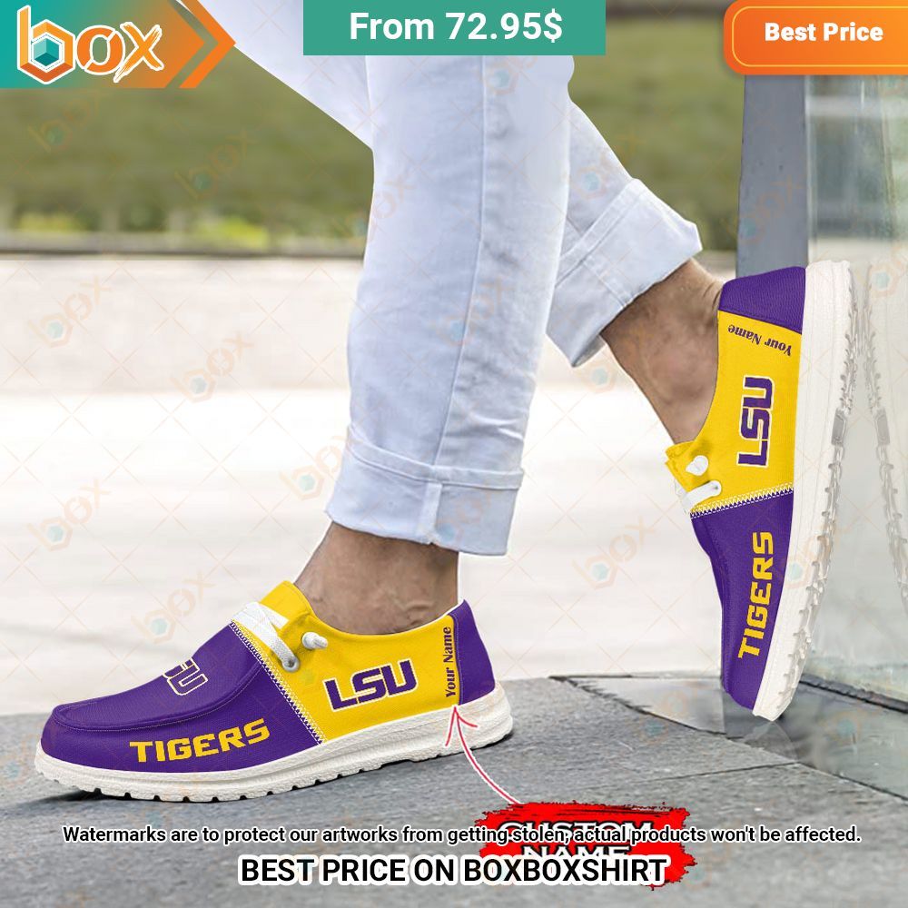 LSU Tigers Hey Dude Shoes Coolosm