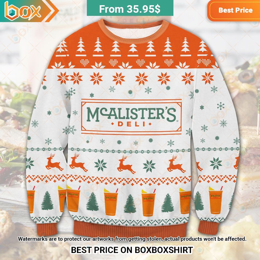 Mcalister's Chrismas Sweater Loving click