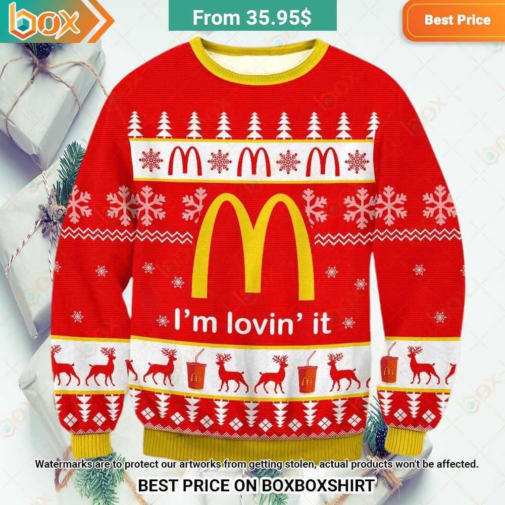 McDonald's I'm Lovin' It Sweater My favourite picture of yours
