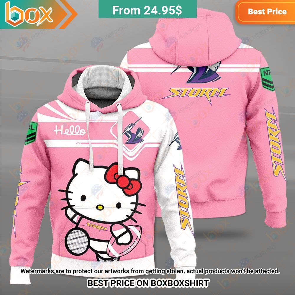 Melbourne Storm Hello Kitty NRL Shirt This is awesome and unique